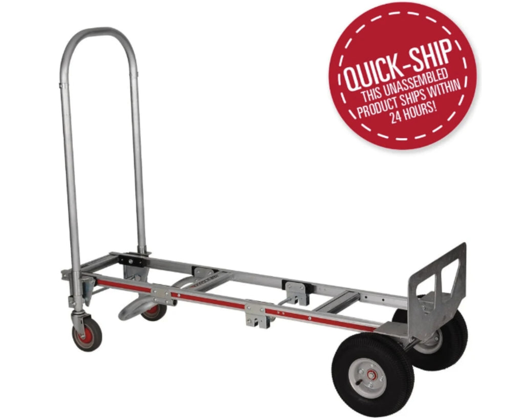 Diablito Convertible de Aluminio Magliner Gemini Sr. 227 kg | 2 en 1