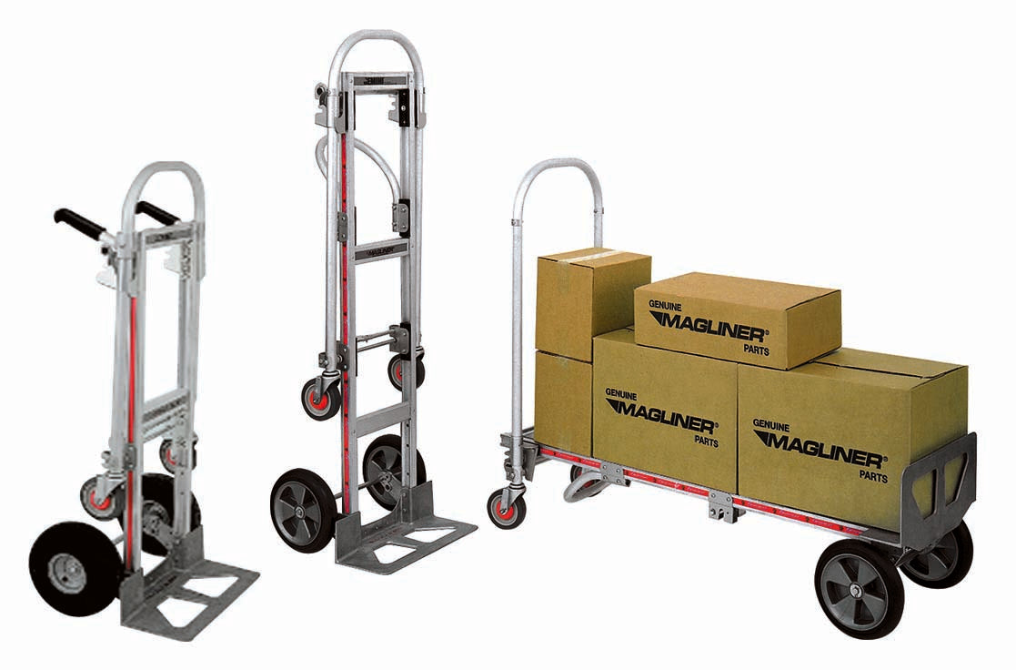 Diablito Convertible de Aluminio Magliner Gemini Sr. 227 kg | 2 en 1