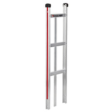 Diablito Magliner de Aluminio con Bastidor Recto y Refuerzo Vertical