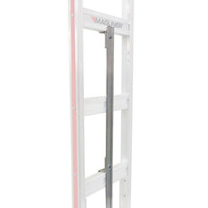 Diablito Magliner de Aluminio con Bastidor Recto y Refuerzo Vertical