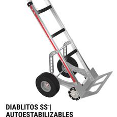 Diablito Magliner SS™ Aut estabilizable con Ruedas 360°